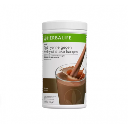 Formül 1 Öğün Yerine Geçen Çikolata Aromalı Besleyici Shake Karışımı​